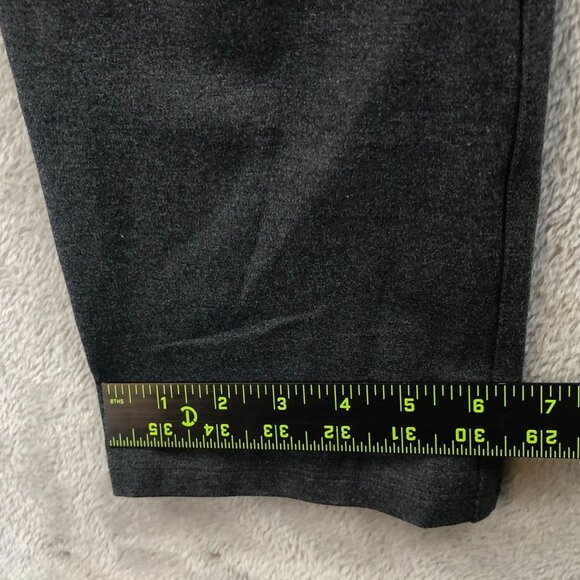 Quince Women Pants Medium Petite Straight Leg Petite Pull On Stretch Gray Casual - Picture 8 of 13